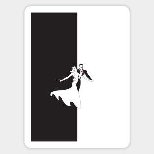 Ballroom Dancers Sticker